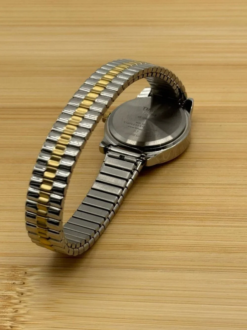 Timex Women's Essex Avenue Two-Tone Stainless Steel Expansion Band Watch T2N068